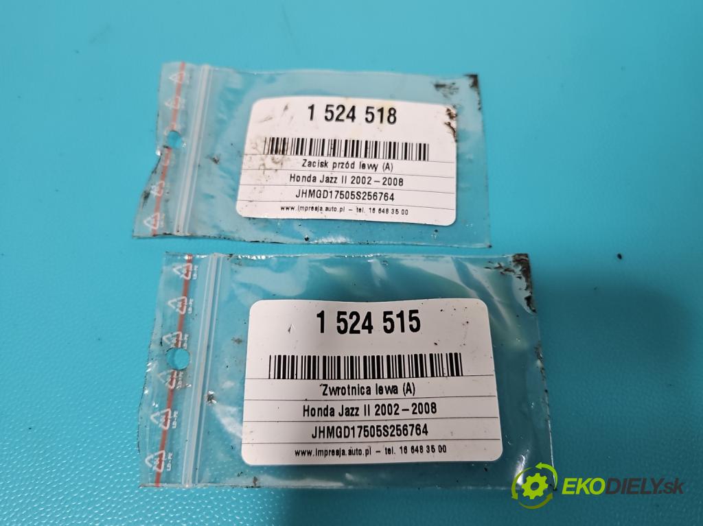 Honda Jazz II 2002-2008 1.3 83 HP manual 61 kW 1339 cm3 5- náboj ľavé  (Náboj kolesa)