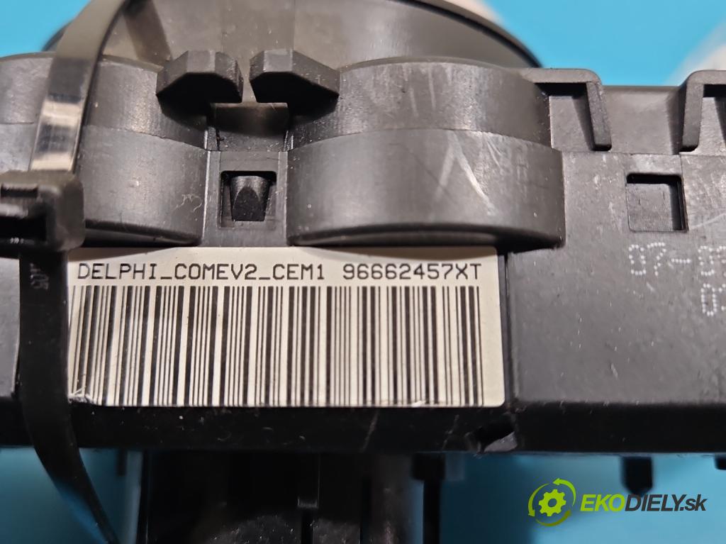 Citroen Berlingo II 2008-2018 1.6 hdi 90 hp manual 66.2 kW 1560 cm3 5- Přepínač sdružený 96662457XT (Páčky pod volantem)