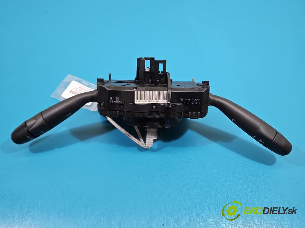 Citroen Berlingo II 2008-2018 1.6 hdi 90 hp manual 66.2 kW 1560 cm3 5- Přepínač sdružený 96662457XT (Páčky pod volantem)