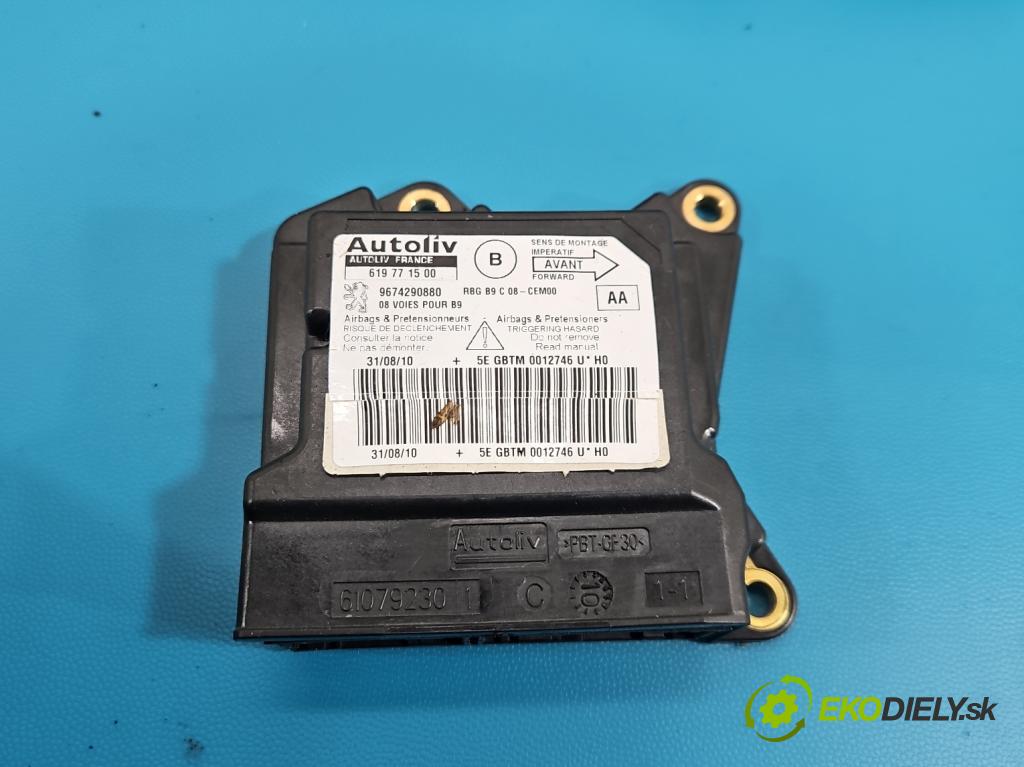 Citroen Berlingo II 2008-2018 1.6 hdi 90 hp manual 66.2 kW 1560 cm3 5- polštáře: vzduchové soubor: 619771500