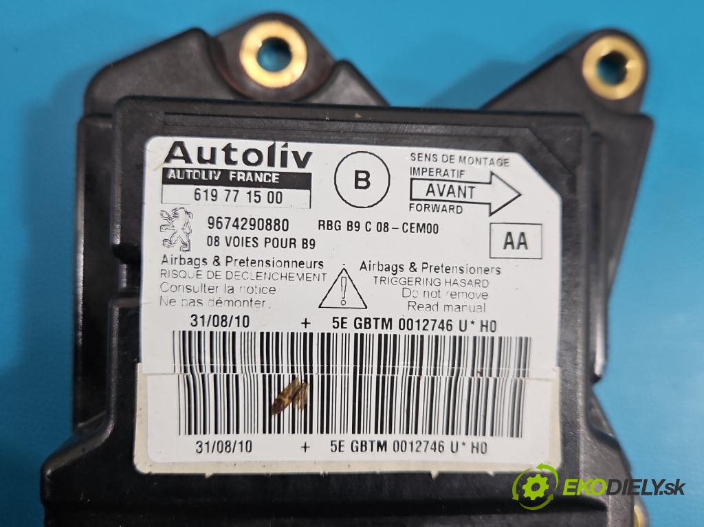 Citroen Berlingo II 2008-2018 1.6 hdi 90 hp manual 66.2 kW 1560 cm3 5- polštáře: vzduchové soubor: 619771500