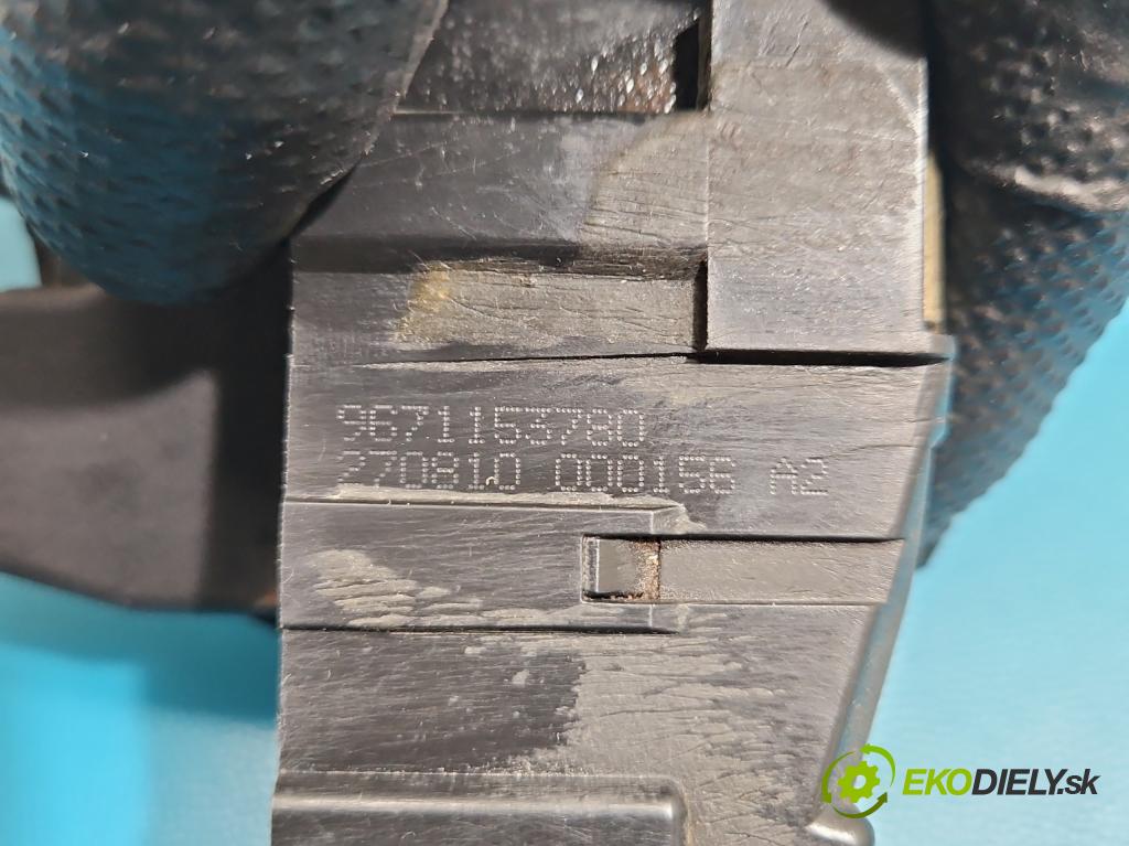 Citroen Berlingo II 2008-2018 1.6 hdi 90 hp manual 66.2 kW 1560 cm3 5- zámek kufrových dveří zadní 9671153780