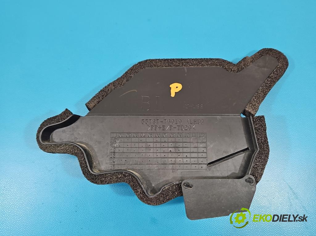 Lexus CT 2010-2022 1.8 VVTI 99 HP automatic 73 kW 1798 cm3 5- kryt plast 55737-76010