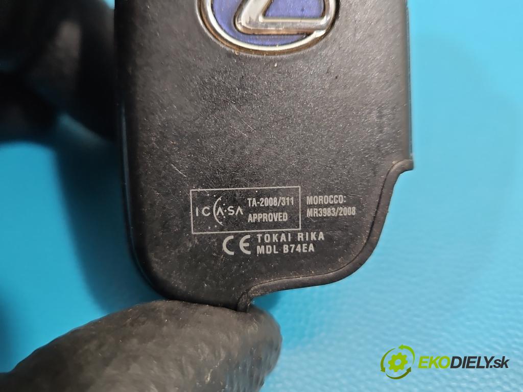 Lexus CT 2010-2022 1.8 VVTI 99 HP automatic 73 kW 1798 cm3 5- dialkové klíč: