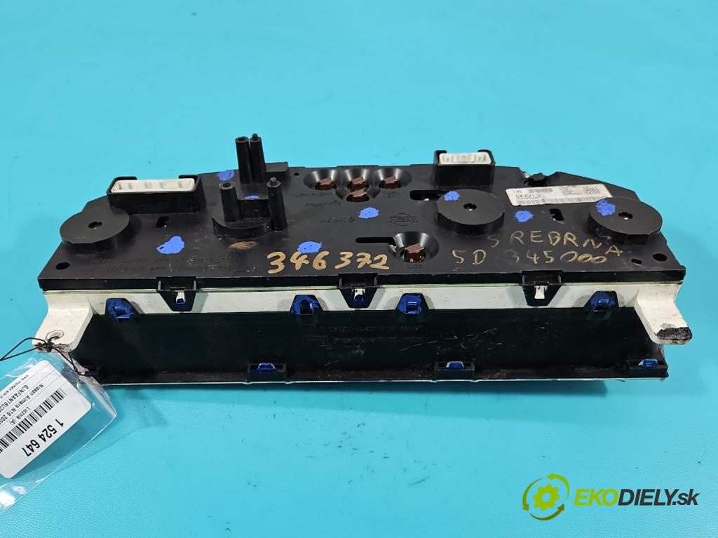 Nissan Almera N16 2000-2006 1.5 16V 98 HP manual 72 kW 1497 cm3 5- prístrojovka/ budíky BN913 (Prístrojová doska)