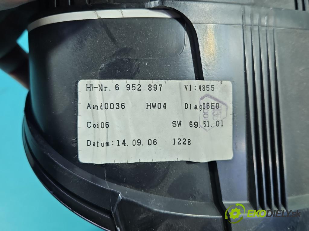 Bmw 5 E60 2003-2010 2.0d 150 HP automatic 110 kW 1995 cm3 5- prístrojovka/ budíky 6952897 (Prístrojová doska)