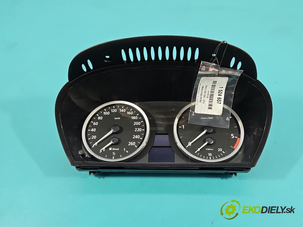Bmw 5 E60 2003-2010 2.0d 150 HP automatic 110 kW 1995 cm3 5- prístrojovka/ budíky 6952897 (Prístrojová doska)