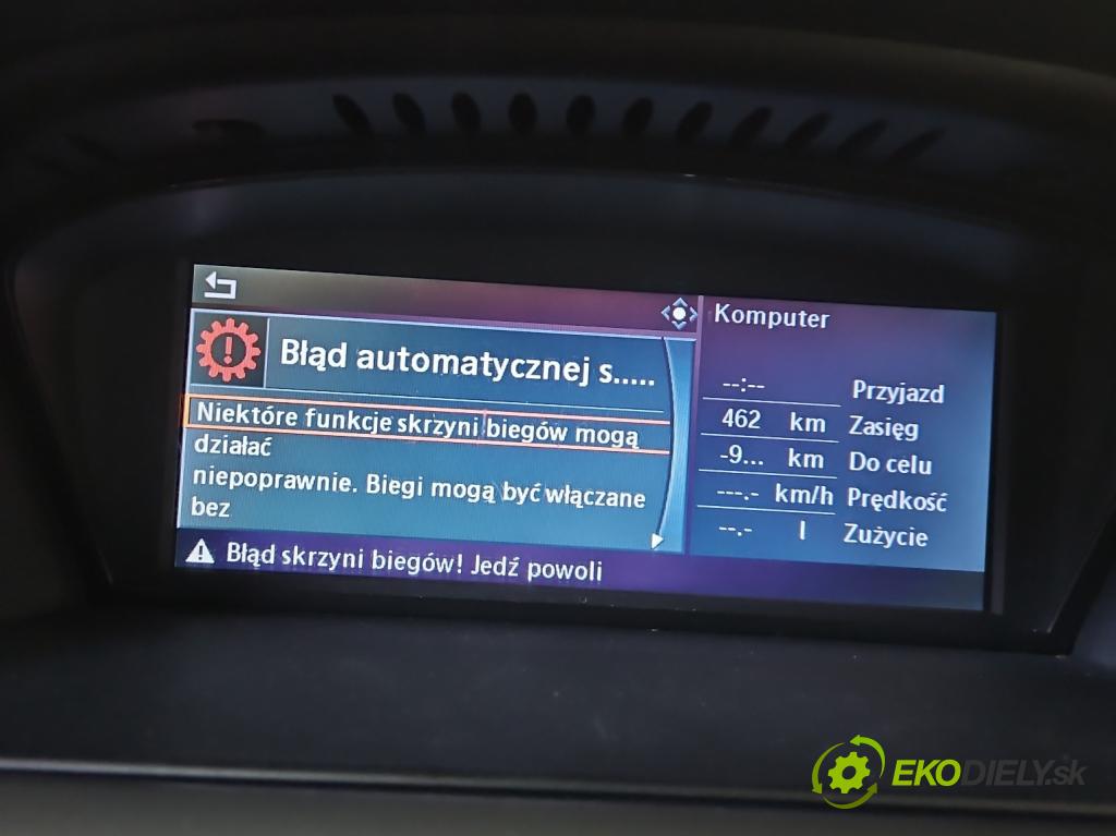 Bmw 5 E60 2003-2010 2.0d 150 HP automatic 110 kW 1995 cm3 5- Zobrazit: 6989396 (Prístrojová doska)