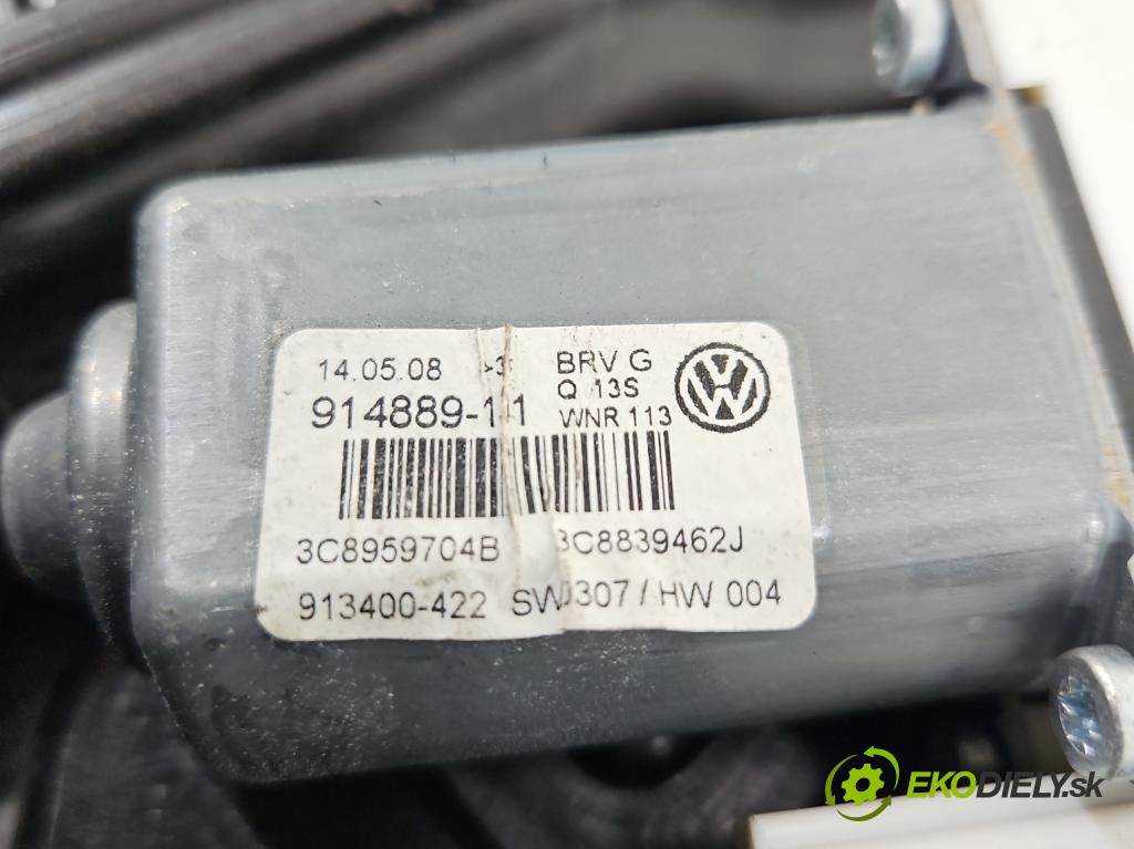 Vw Passat CC 2008-2016 2.0 TDI 140 HP manual 103 kW 1968 cm3 4- mechanizmus okna zadné pravý 1K0959794Q