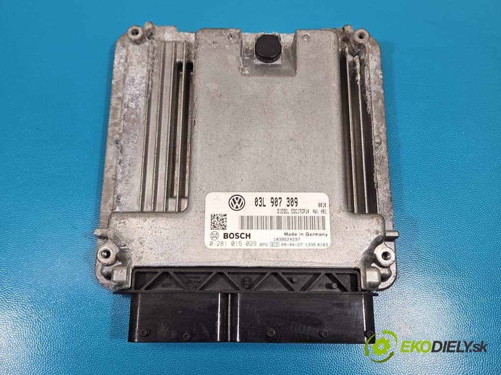 Vw Passat CC 2008-2016 2.0 TDI 140 HP manual 103 kW 1968 cm3 4- riadiaca jednotka motora 03L907309