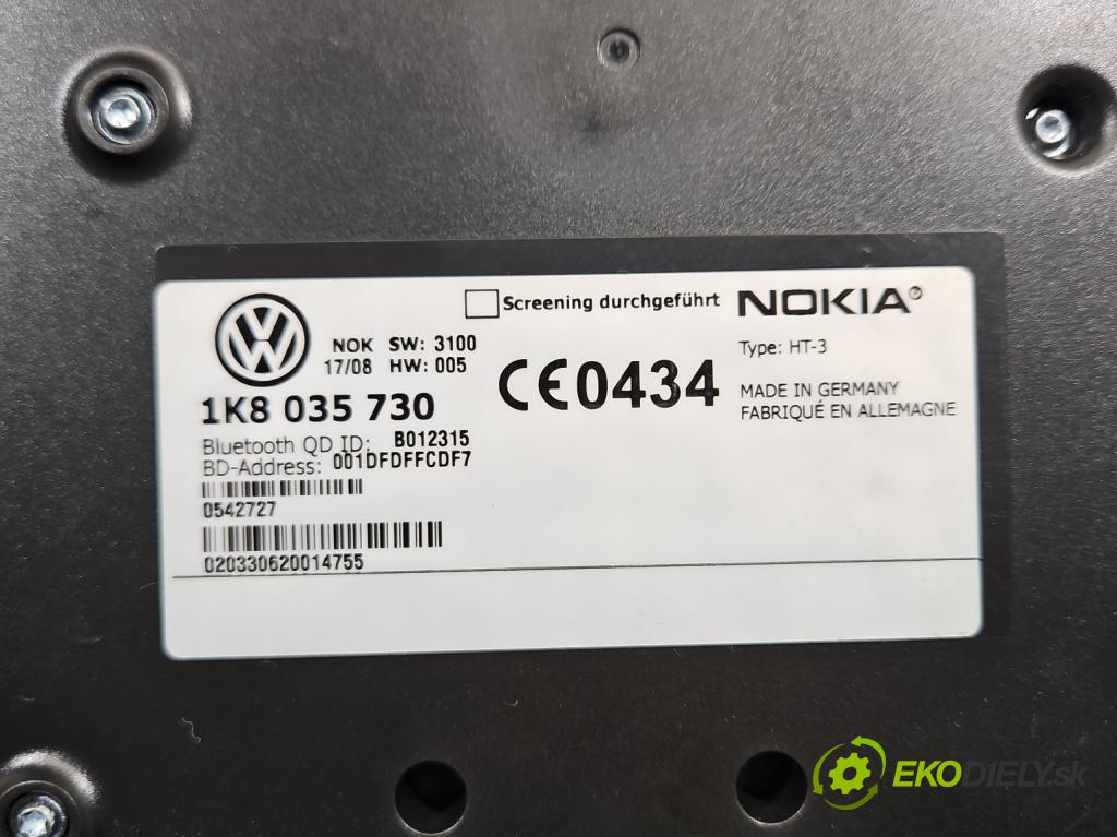 Vw Passat CC 2008-2016 2.0 TDI 140 HP manual 103 kW 1968 cm3 4- riadiaca jednotka ostatné 1K8035730