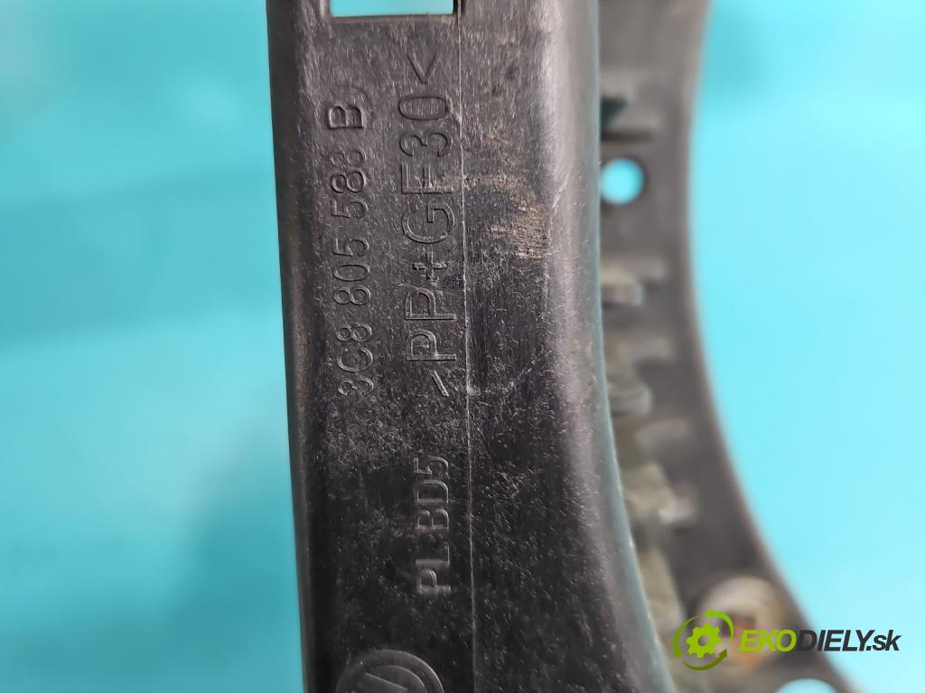 Vw Passat CC 2008-2016 2.0 TDI 140 hp manual 103 kW 1968 cm3 4- stěna přední 3C8805588B (Přední výztuha)