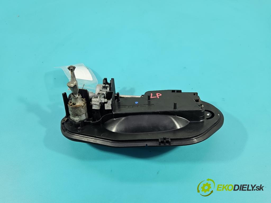 Bmw 5 E60 2003-2010 2.0d 150 HP automatic 110 kW 1995 cm3 5- rukoväť predné ľavé mimo: 7034451 (Kľučka dverí vonkajšia predná ľavá)