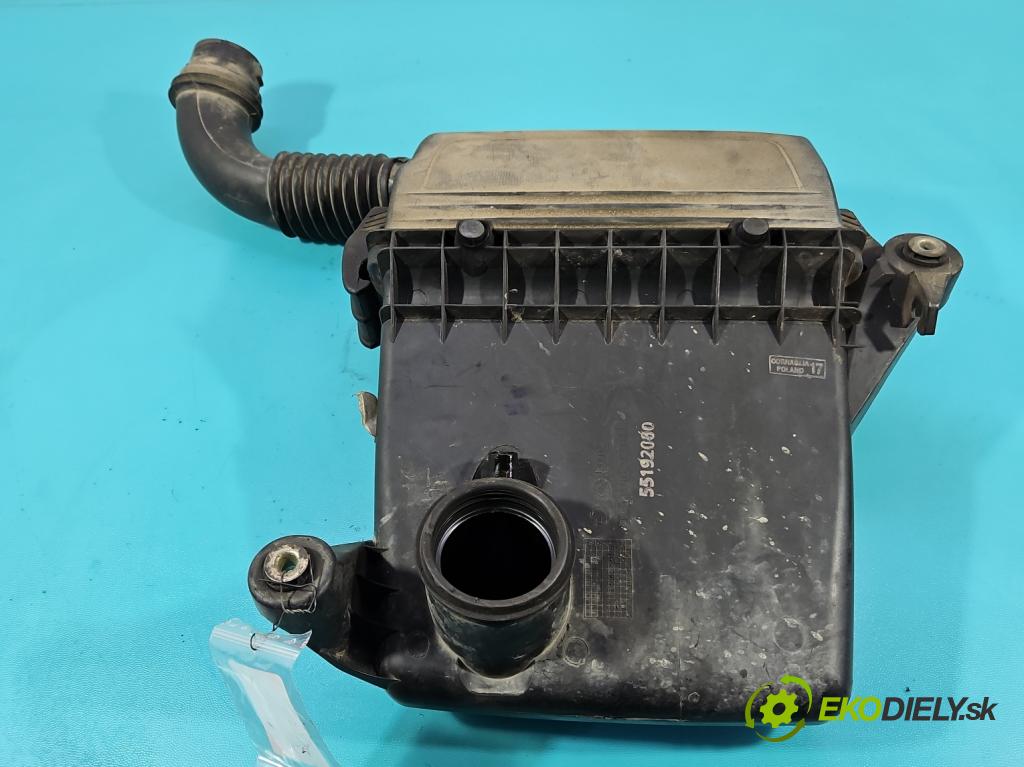 Fiat Panda II 2003-2012 1.1 54 HP manual 40 kW 1108 cm3 5- obal filtra vzduchu 46800166 (Obal vzduchového filtra)