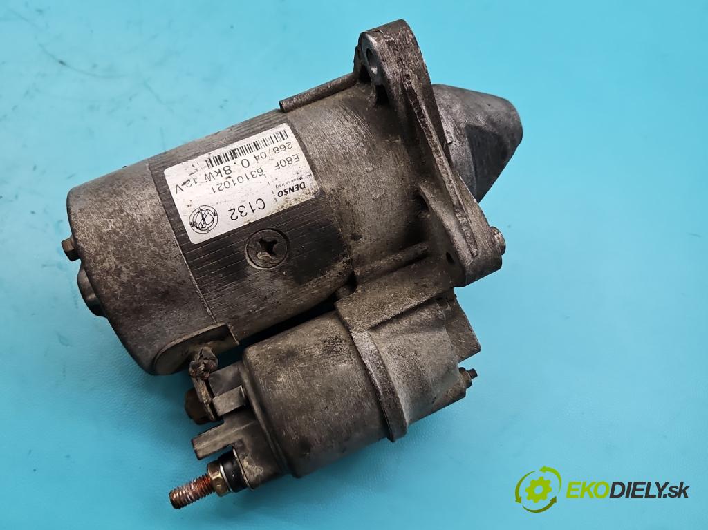 Fiat Panda II 2003-2012 1.1 54 hp manual 40 kW 1108 cm3 5- startér: 63101021 (Startér)