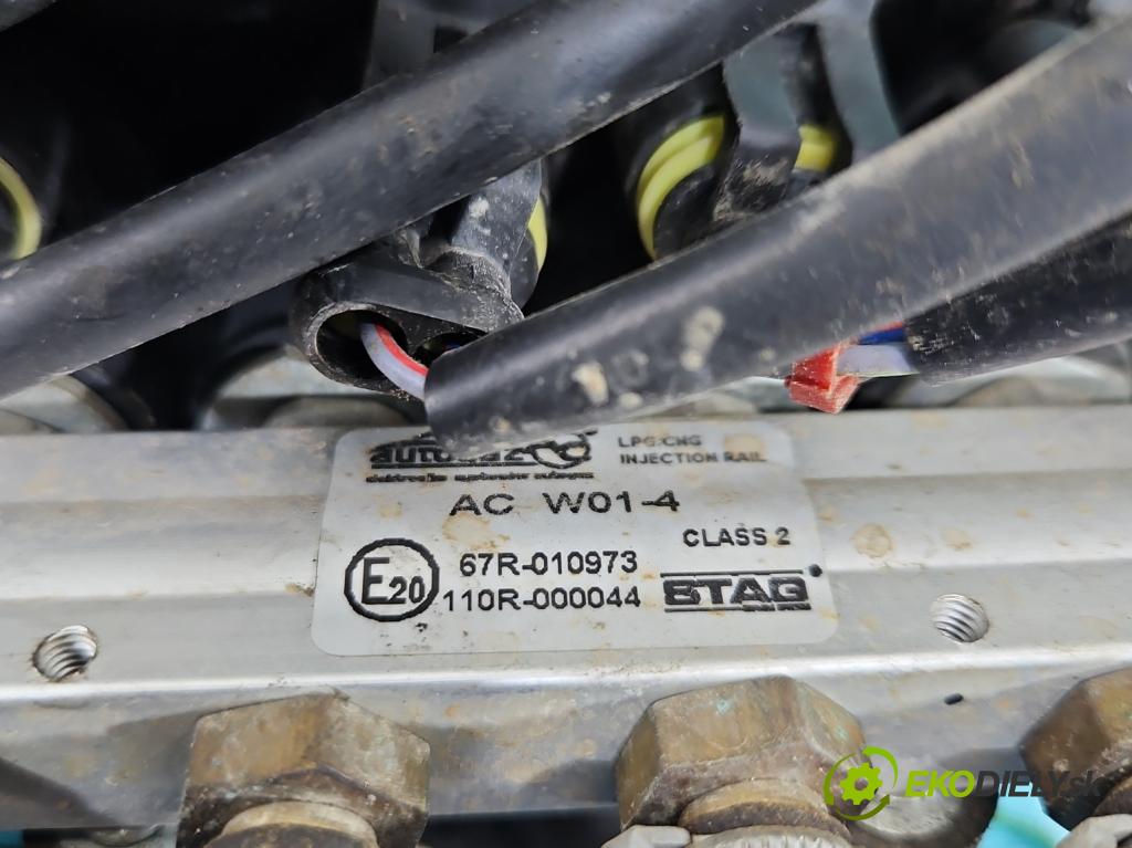 Fiat Panda II 2003-2012 1.1 54 HP manual 40 kW 1108 cm3 5- inštalácia LPG STAG 4 QBOX BASIC