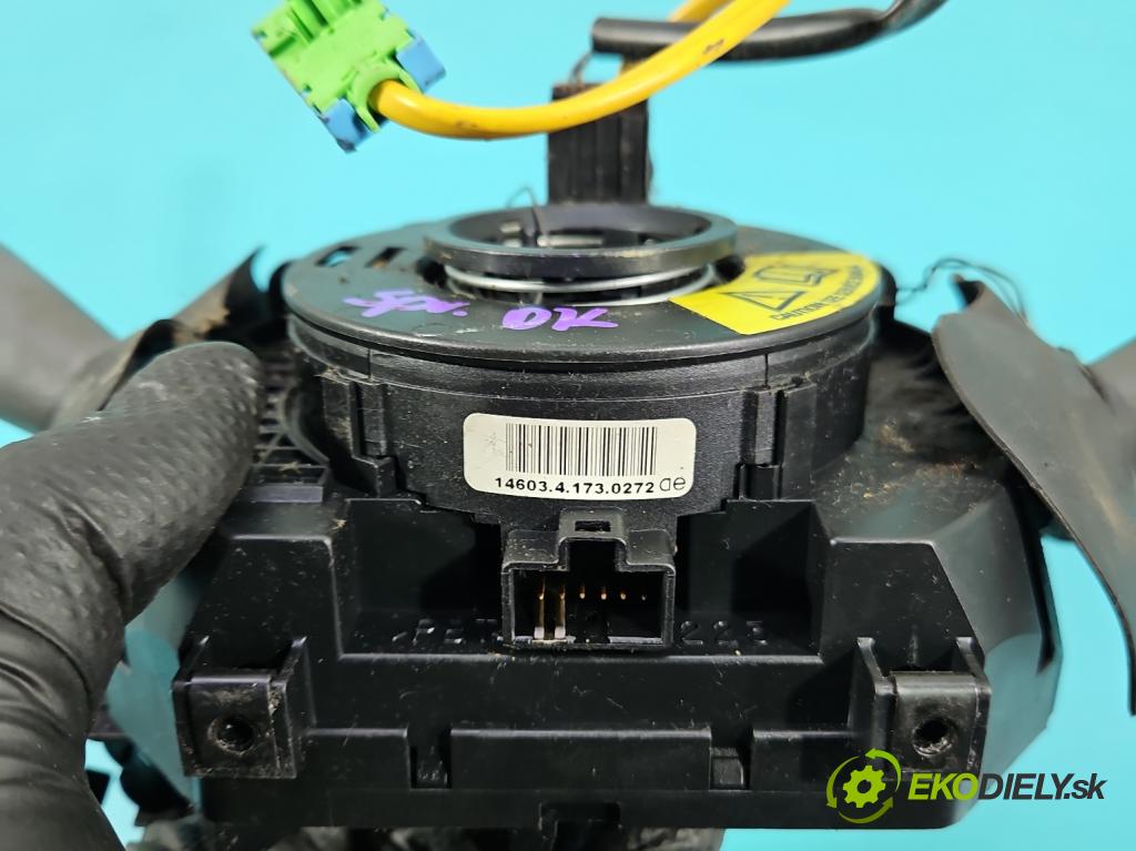 Fiat Panda II 2003-2012 1.1 54 HP manual 40 kW 1108 cm3 5- prepínač komplex: 735360978 (Prepínacie páčky pod volantom)