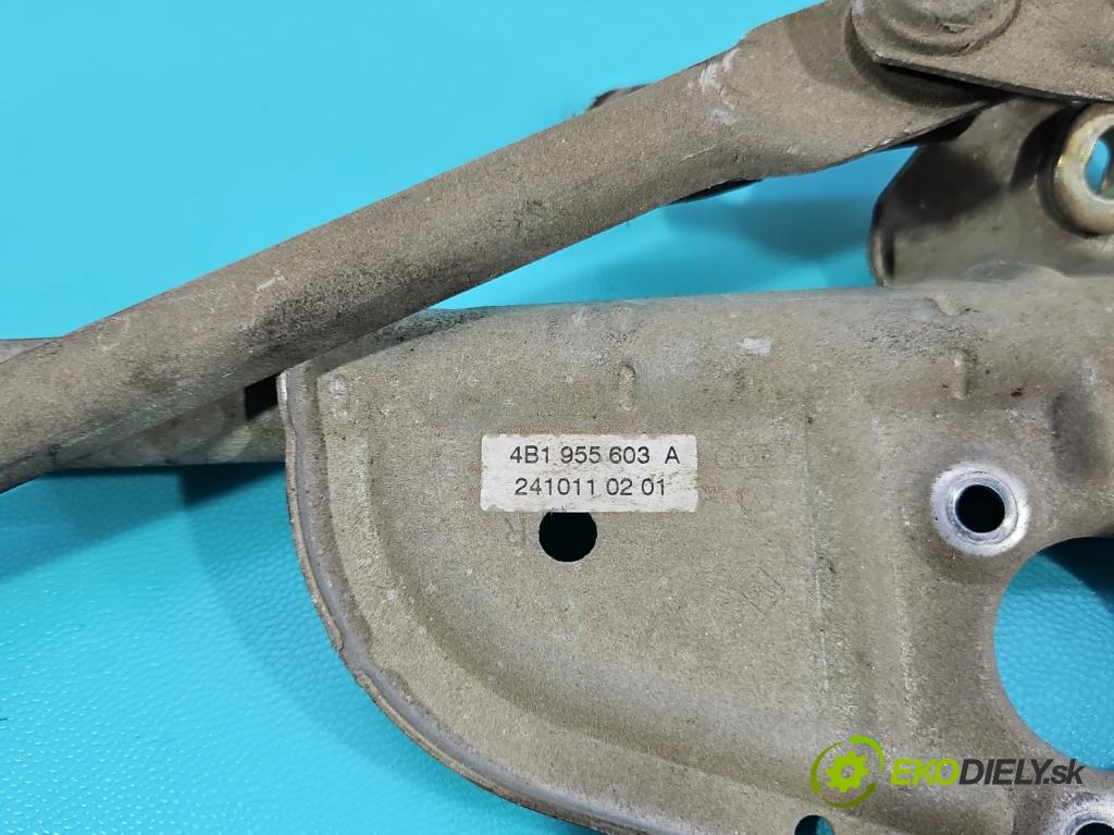 Audi A6 C5 1997-2004 2.4 V6 165 hp automatic 121 kW 2393 cm3 4- mechanismus stěračů 4B1955603A