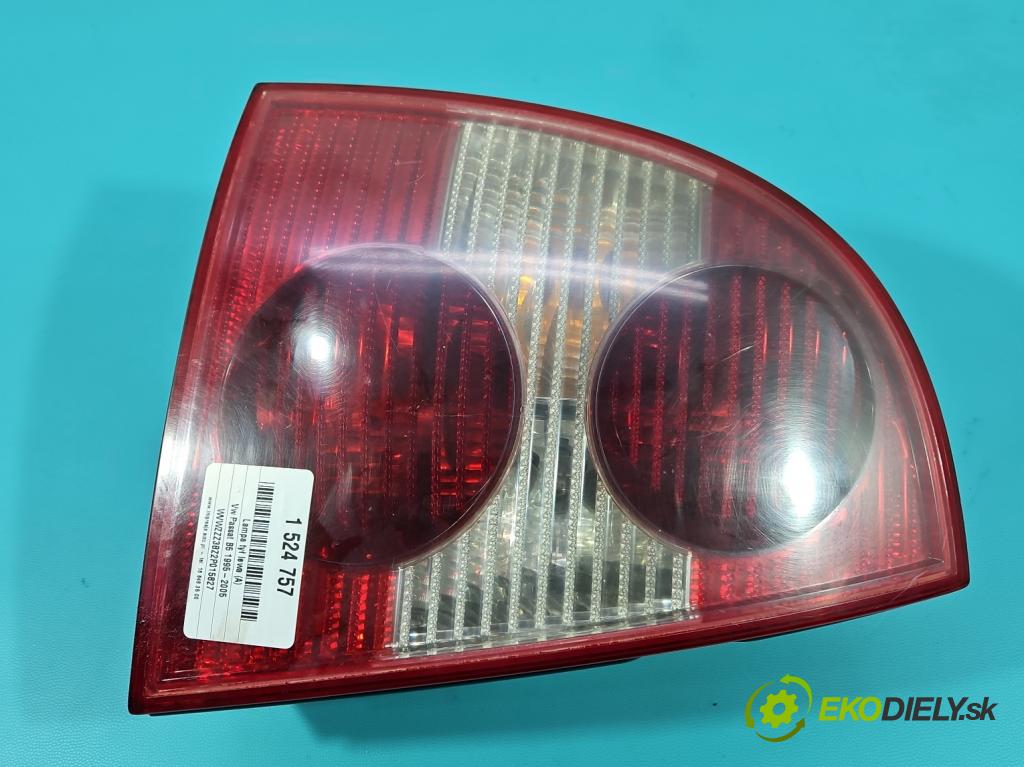Vw Passat B5 1995-2005 1.9 TDI 131 HP manual 96 kW 1896 cm3 4- svetlo / reflektor zadné ľavé 3B5945095AE (Kľučka dverí ostatné)