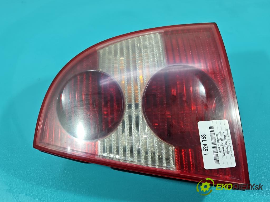 Vw Passat B5 1995-2005 1.9 TDI 131 HP manual 96 kW 1896 cm3 4- svetlo / reflektor zadné pravé 3B5945096AE (Kľučka dverí ostatné)