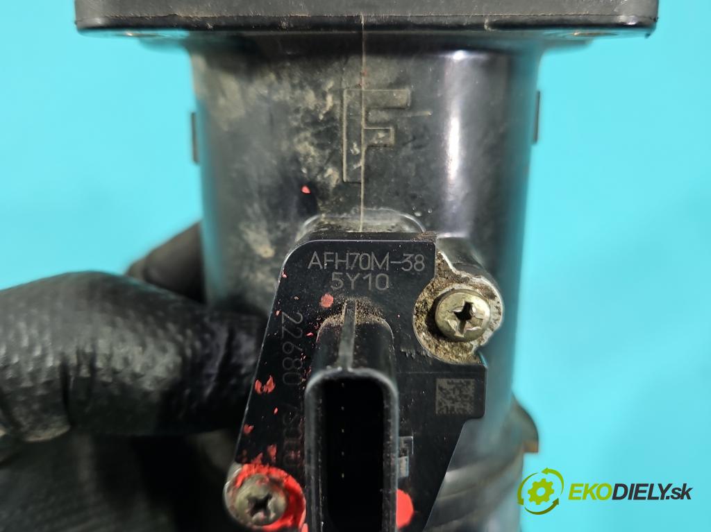 Nissan Almera N16 2000-2006 1.5 16V 98 HP manual 72 kW 1497 cm3 5- průtokoměr: AFH70M-38 (Váha vzduchu)