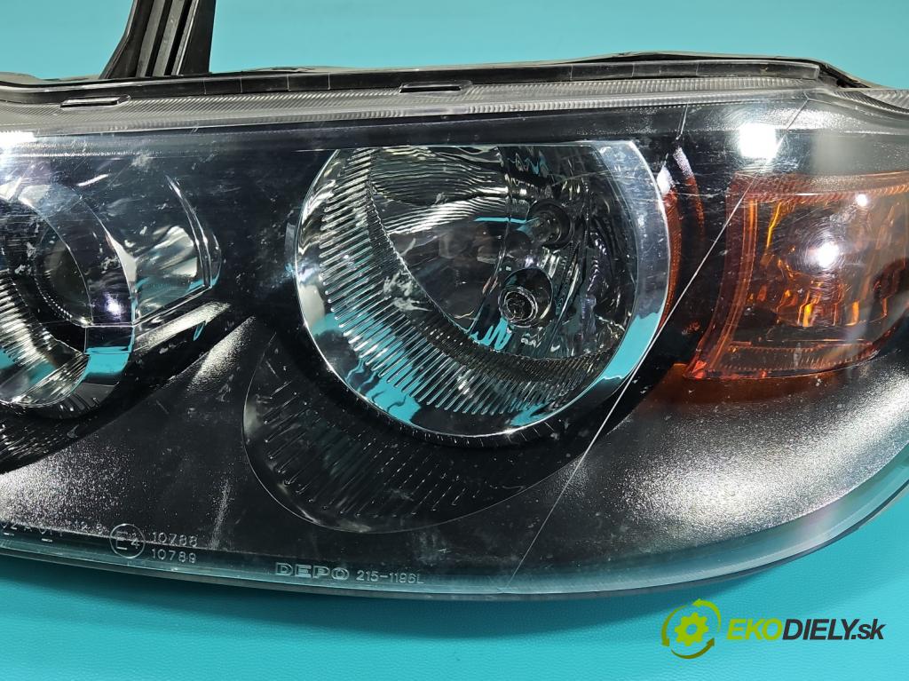 Nissan Almera N16 2000-2006 1.5 16V 98 hp manual 72 kW 1497 cm3 5- světlo levý  (Klika dveří ostatní)