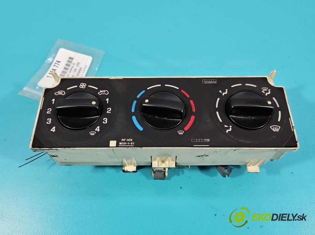 Citroen Berlingo I 1996-2008 1.6 hdi 90 HP manual 66.2 kW 1560 cm3 5- panel kúrenia 