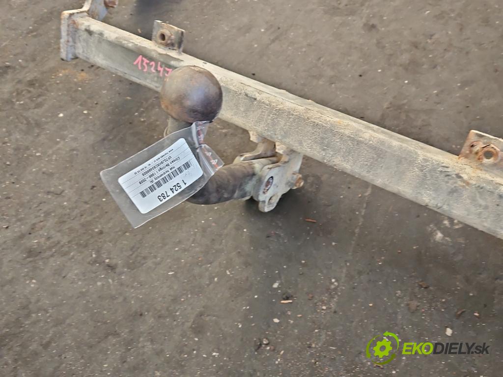 Citroen Berlingo I 1996-2008 1.6 hdi 90 hp manual 66.2 kW 1560 cm3 5- oko tažné (Tažné zařízení)