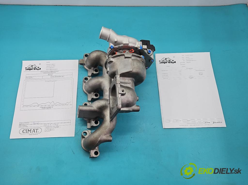 Ford Mondeo Mk3 2000-2007 2.0 tdci 131 HP manual 96 kW 1998 cm3 5- turbodúchadlo, turbo repasovaná 728680-7