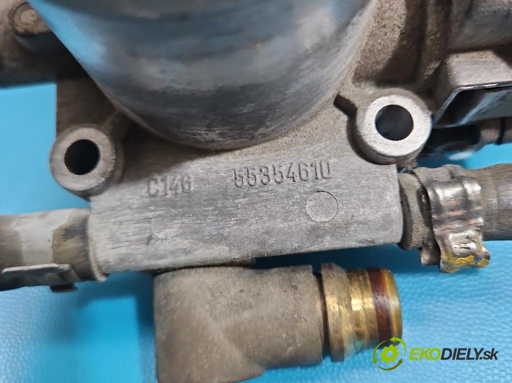 Fiat Stilo 1.6 16V 105 HP manual 77 kW 1598 cm3 5- klapka 55354610 (Škrtiaca klapka)