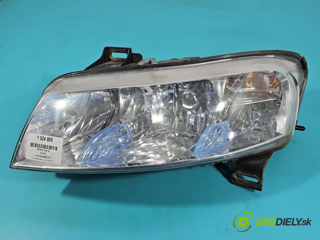 Fiat Stilo 1.6 16V 105 HP manual 77 kW 1598 cm3 5- Reflektor: ľavý 517127160 (Kľučka dverí ostatné)
