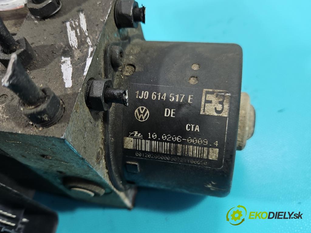 Audi A3 8L 1996-2003 1.8 20V 125 hp manual 92 kW 1781 cm3 5- čerpadlo abs 1J0614517E (Pumpa ABS)