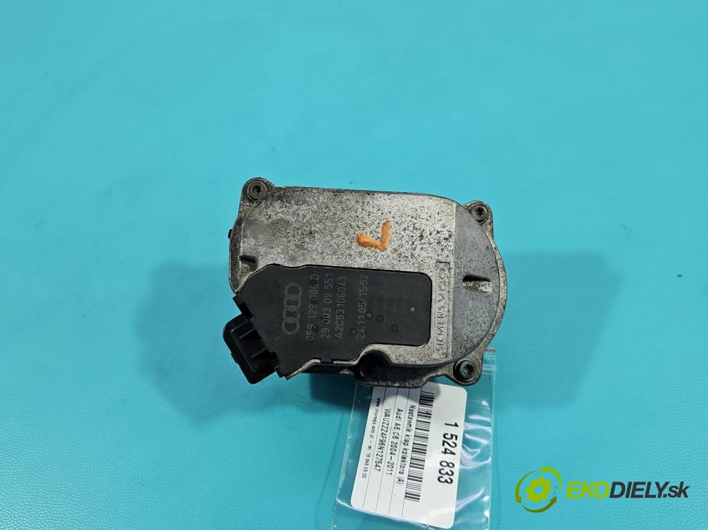 Audi A6 C6 2004-2011 2.7 TDI 179KM automatic 132 kW 2698 cm3 5- Ovladač: klapky: kolektora: 059129086D (Motorek ostatní)