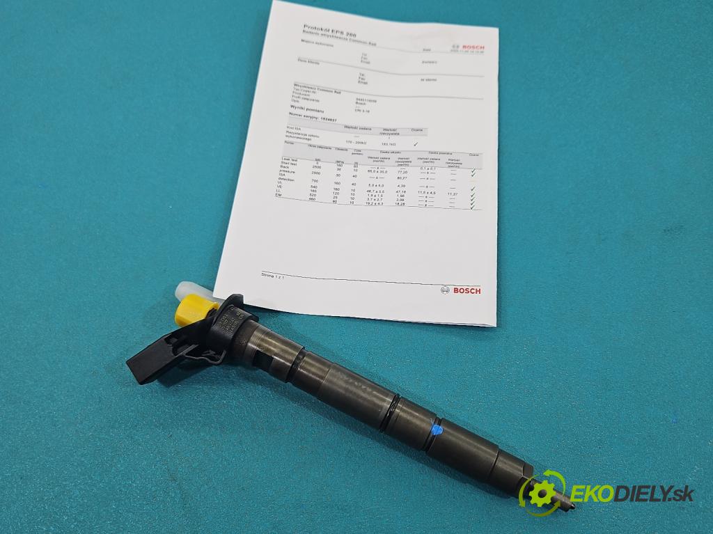 Audi A6 C6 2004-2011 2.7 TDI 179KM automatic 132 kW 2698 cm3 5- vstrek 0445115039 (Vstrekovač paliva)