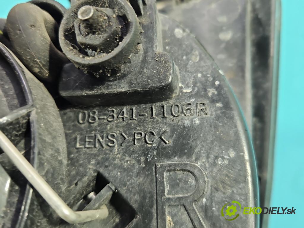 Vw Bora 1.6 SR 101 HP manual 74 kW 1595 cm3 4- Reflektor: pravý  (Svetlo predné pravé)