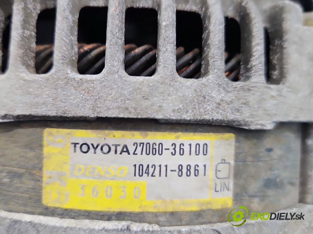 Lexus NX I 2014-2021 2.0 T 238HP automatic 175 kW 1998 cm3 5- Alternator 27060-36100 (Alternátor)