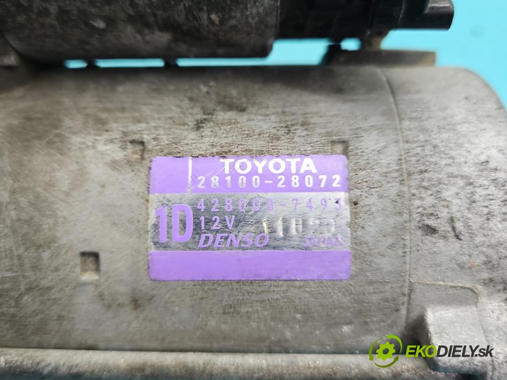 Lexus NX I 2014-2021 2.0 T 238HP automatic 175 kW 1998 cm3 5- štartér 28100-28072 (Štartér)