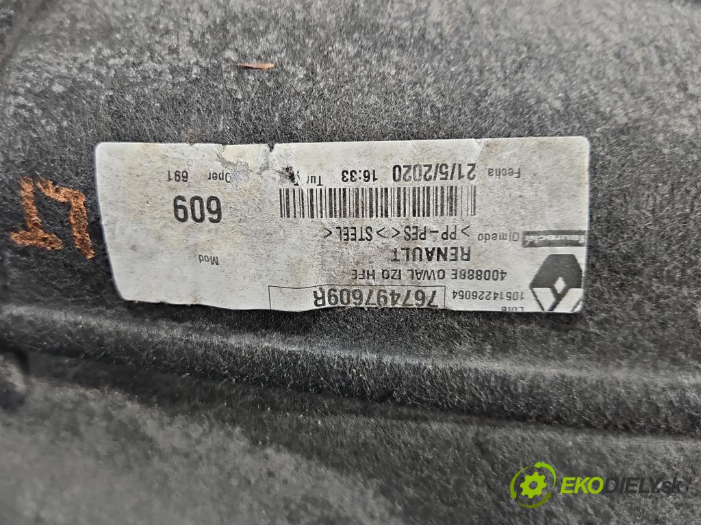 Renault Kadjar 2015-2022 1.3 140 hp automatic 103 kW 1332 cm3 5- blatník: zadní levé 767497609R