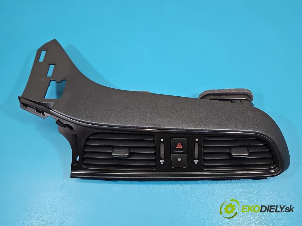 Renault Kadjar 2015-2022 1.3 140 HP automatic 103 kW 1332 cm3 5- Mřížka: kúrenia stredová 687509788R (Mriežka kúrenia (fukár))