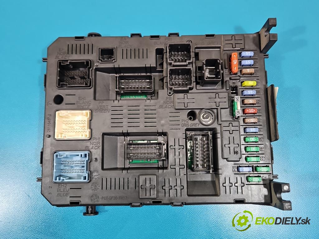 Citroen Berlingo II 2008-2018 1.6 hdi 90 hp manual 66.2 kW 1560 cm3 5- řídící jednotka motoru 0281013872