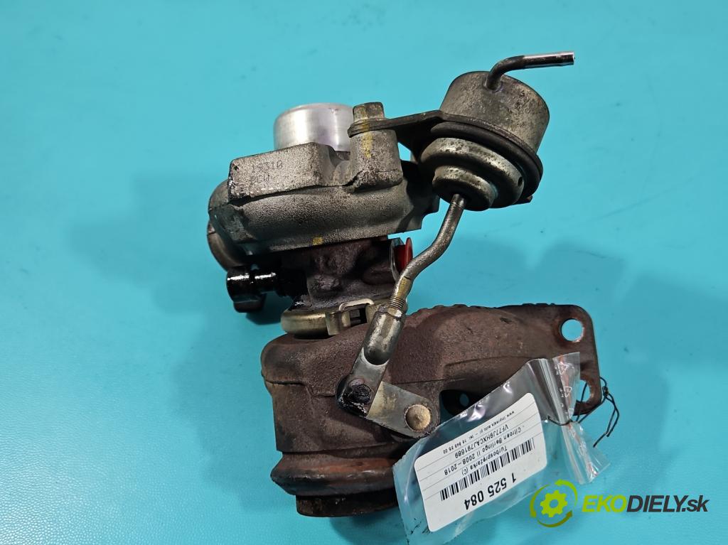 Citroen Berlingo II 2008-2018 1.6 hdi 90 hp manual 66.2 kW 1560 cm3 5- Turbodmychadlo 49173-07508 (Kompletní turbodmychadlo)