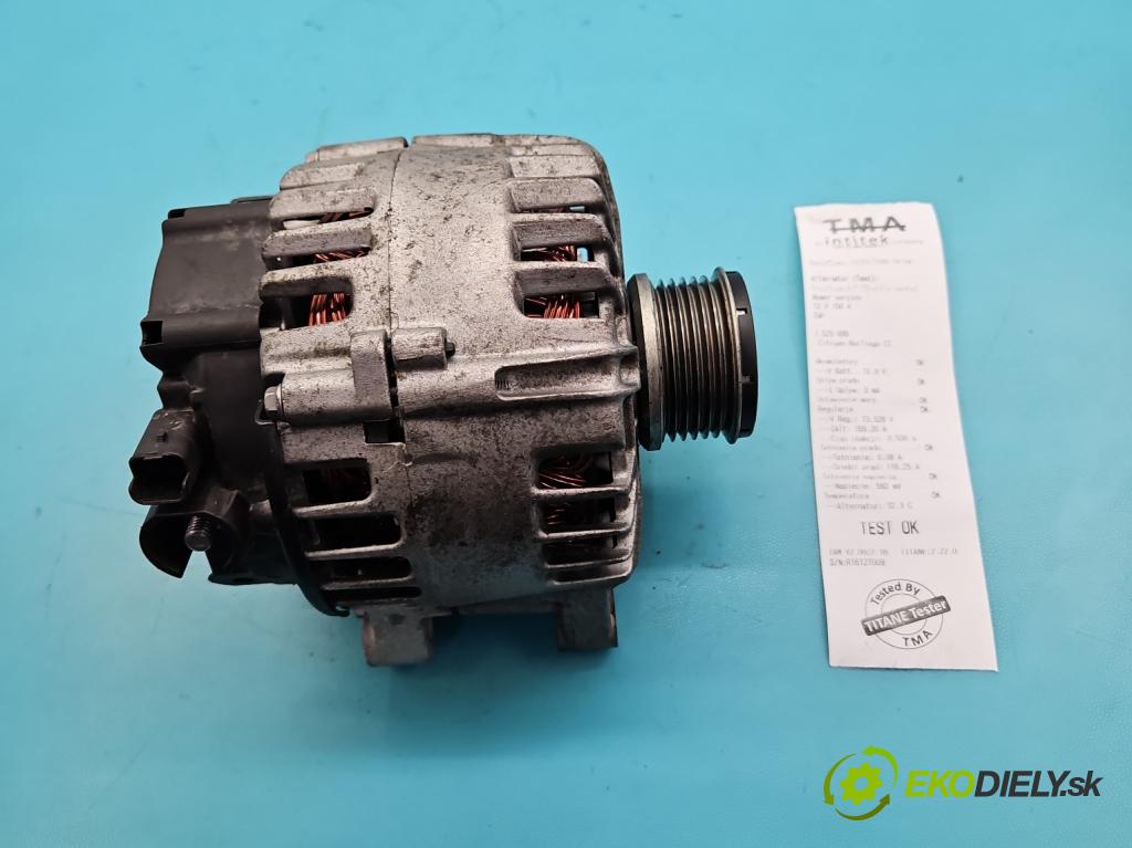 Citroen Berlingo II 2008-2018 1.6 hdi 90 HP manual 66.2 kW 1560 cm3 5- Alternator  (Alternátor)