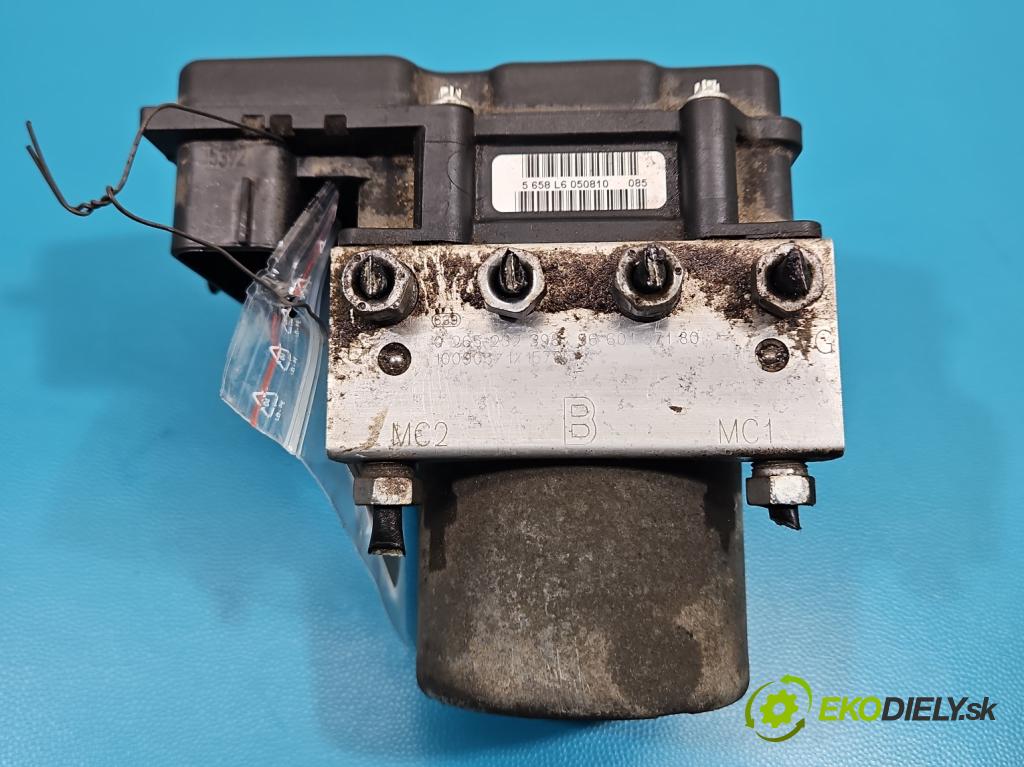 Citroen Berlingo II 2008-2018 1.6 hdi 90 hp manual 66.2 kW 1560 cm3 5- čerpadlo abs 0265232398 (Pumpa ABS)