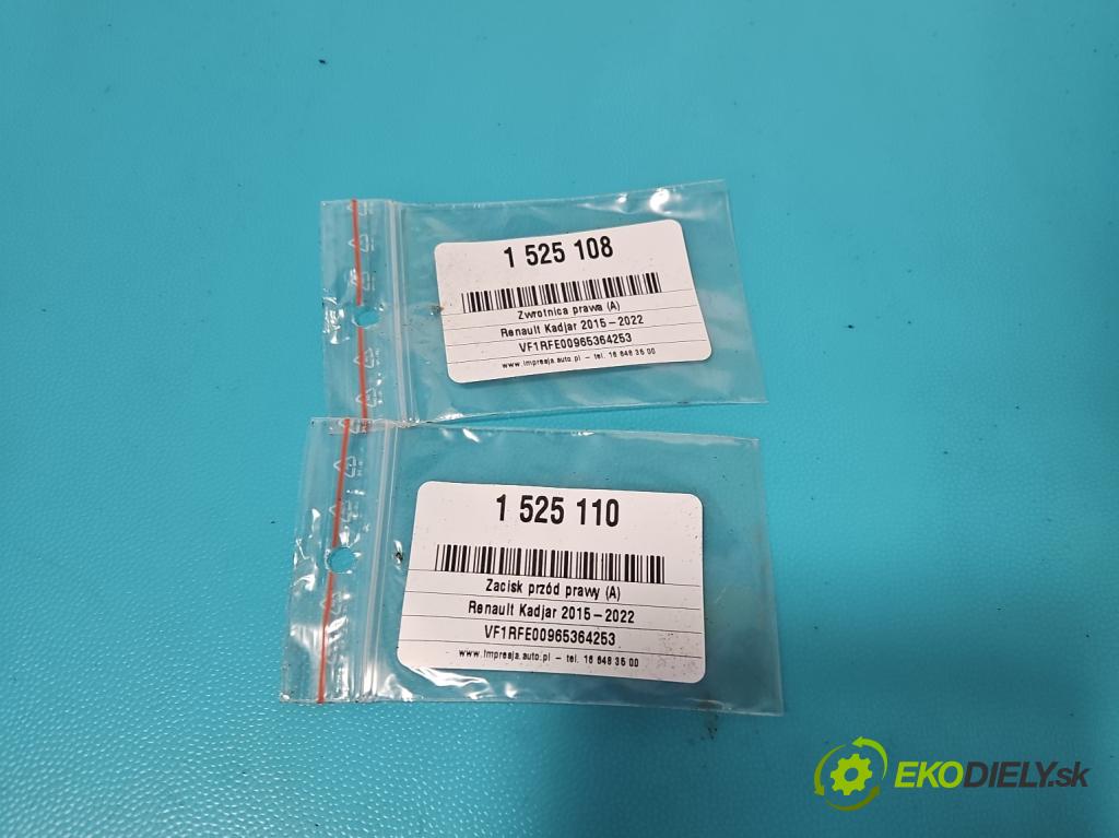 Renault Kadjar 2015-2022 1.3 140 hp automatic 103 kW 1332 cm3 5- náboj pravé  (Náboj kola)