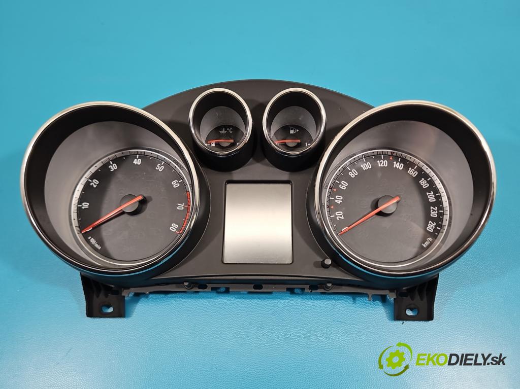 Opel Insignia A 2008-2017 2.0 T 220KM automatic 162 kW 1998 cm3 5- prístrojovka/ budíky 13333354 (Prístrojová doska)