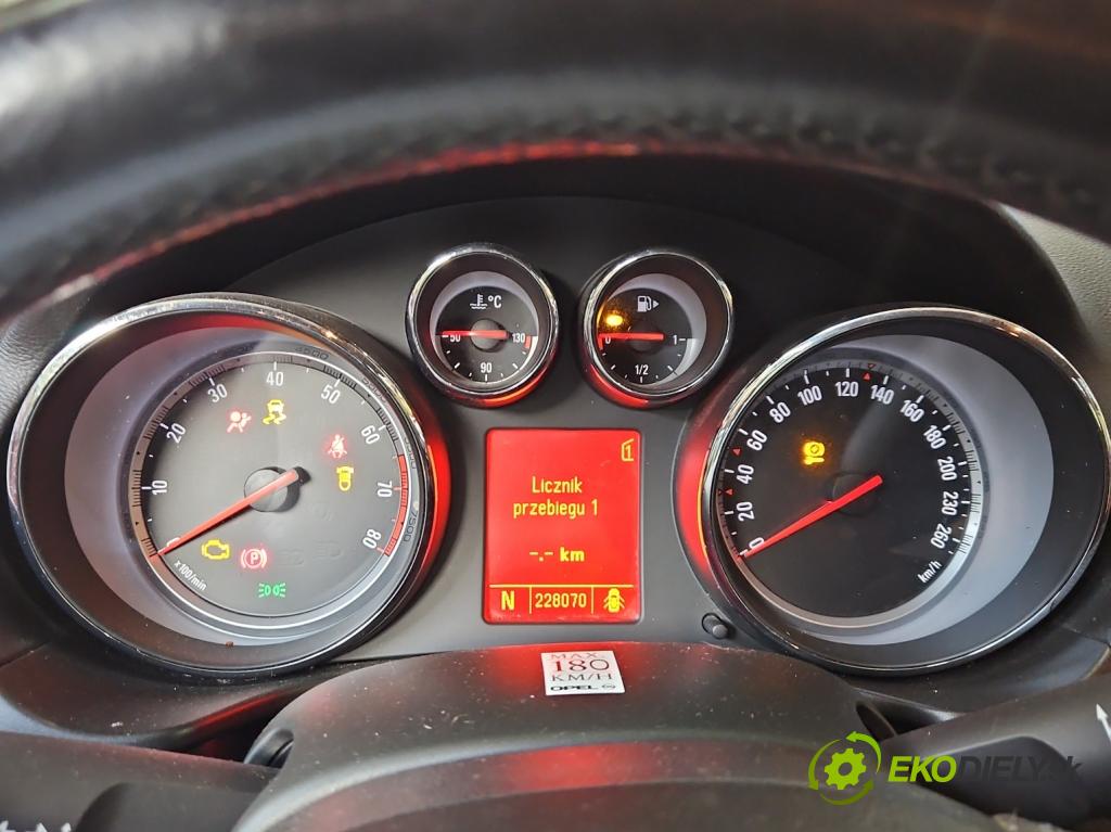 Opel Insignia A 2008-2017 2.0 T 220KM automatic 162 kW 1998 cm3 5- prístrojovka/ budíky 13333354 (Prístrojová doska)