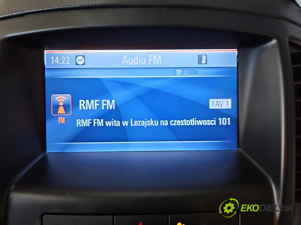 Opel Insignia A 2008-2017 2.0 T 220KM automatic 162 kW 1998 cm3 5- Zobrazit: 13223793 (Prístrojová doska)