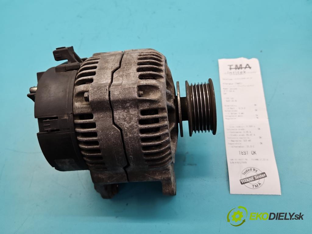Audi A3 8L 1996-2003 1.8 20V 125 HP manual 92 kW 1781 cm3 3- Alternator 037903025D (Alternátor)