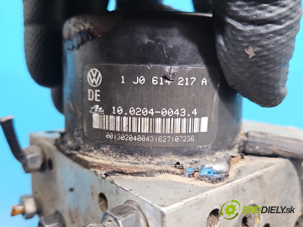 Audi A3 8L 1996-2003 1.8 20V 125 hp manual 92 kW 1781 cm3 3- čerpadlo abs 1J0614217A (Pumpa ABS)