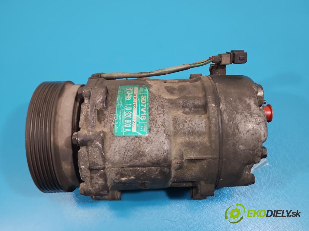 Audi A3 8L 1996-2003 1.8 20V 125 HP manual 92 kW 1781 cm3 3- Kompresor: klimatizácie 1J0820803A (Kompresor klimatizácie)